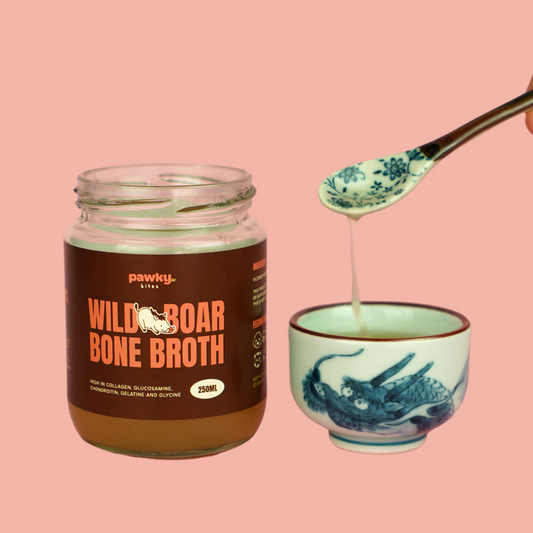 Wild Boar Bone Broth - Natural Collagen & Glucosamine for Dogs & Cats