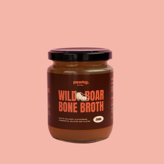 Wild Boar Bone Broth - Natural Collagen & Glucosamine for Dogs & Cats