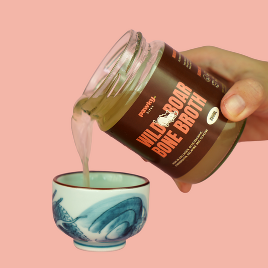 Wild Boar Bone Broth - Natural Collagen & Glucosamine for Dogs & Cats