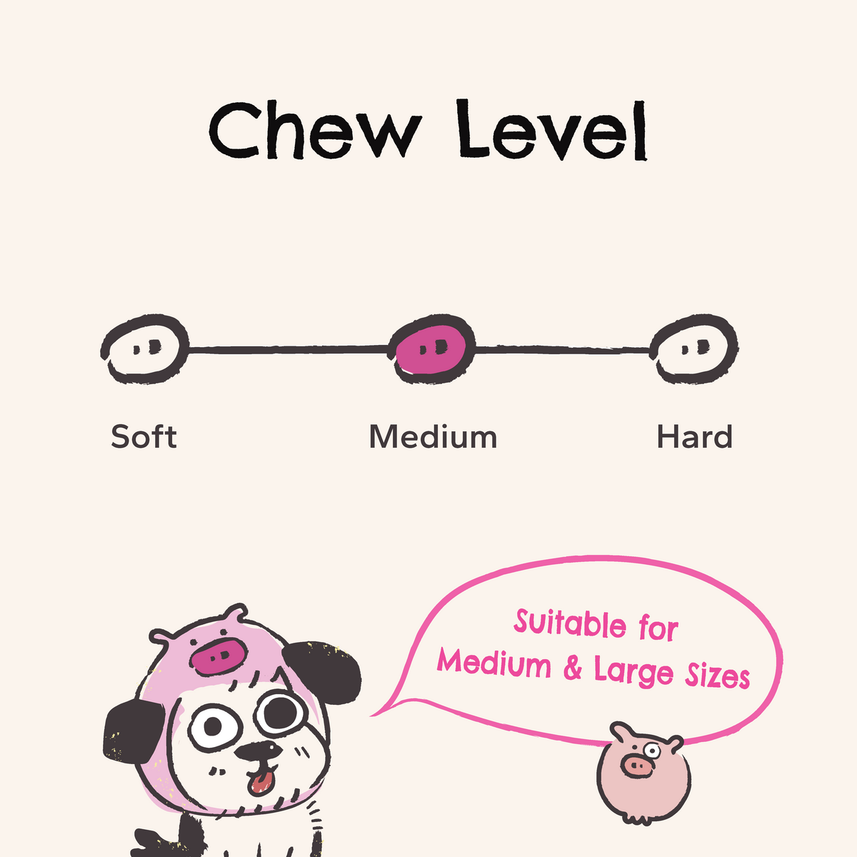 Air Dried Pig Snout Chew