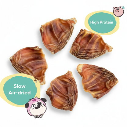 Air-Dried Pig Ears Chew (Whole)