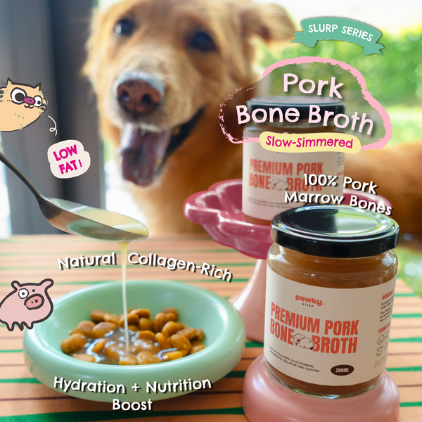 Premium Pork Bone Broth – Natural Collagen & Glucosamine for Pets
