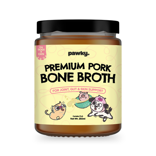 Premium Pork Bone Broth | Natural Collagen & Glucosamine for Pets