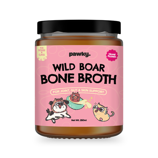 Wild Boar Bone Broth | Natural Collagen & Glucosamine for Dogs & Cats