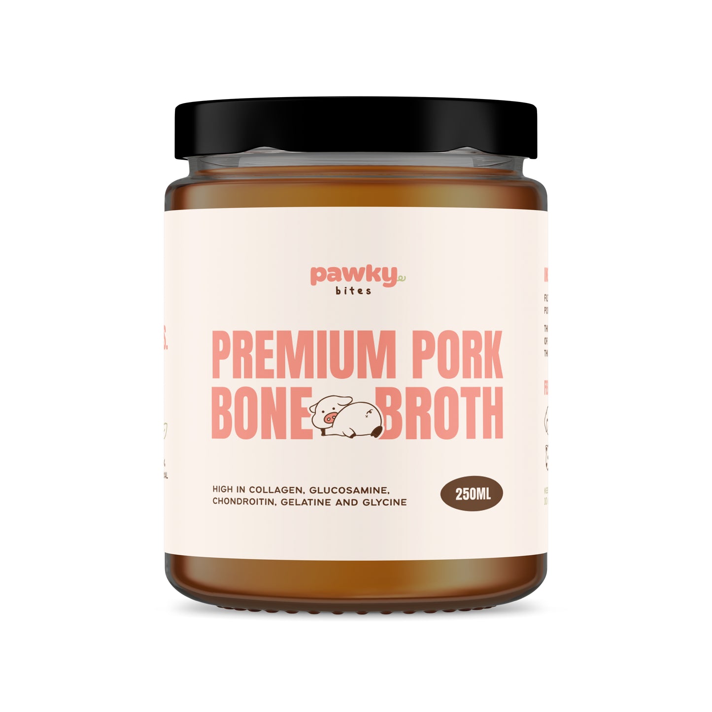 Premium Pork Bone Broth – Natural Collagen & Glucosamine for Pets