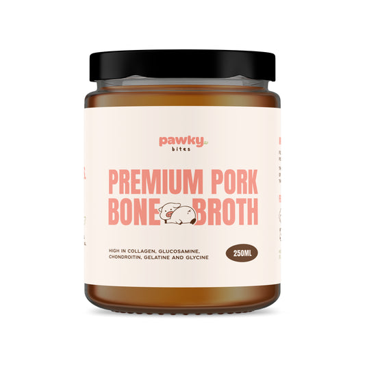 Premium Pork Bone Broth – Natural Collagen & Glucosamine for Pets