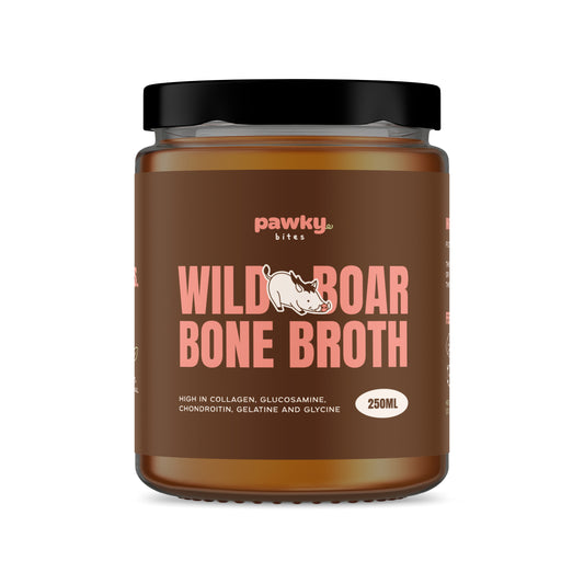 Wild Boar Bone Broth - Natural Collagen & Glucosamine for Dogs & Cats