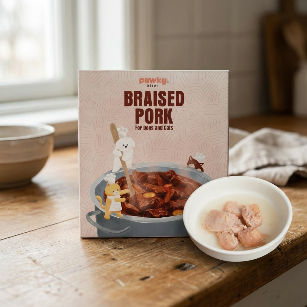 Braised Pork - Pork Slow-Simmered with Bone Broth for Dogs & Cats