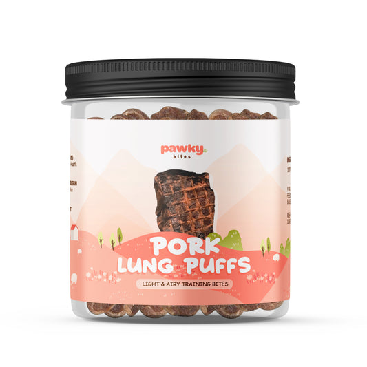 Pork Lung Puffs – Light & Airy Bites for Dogs & Cats