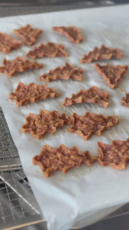 Gingerbread Pawkies - Festive Air-Dried Pet Treats by Pawky Bites