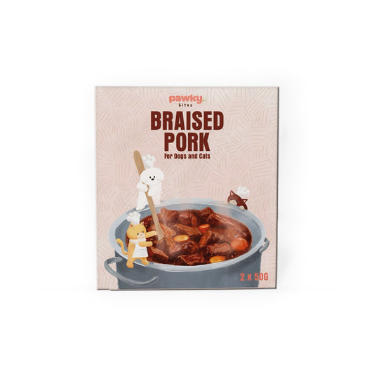 Braised Pork - Pork Slow-Simmered with Bone Broth for Dogs & Cats